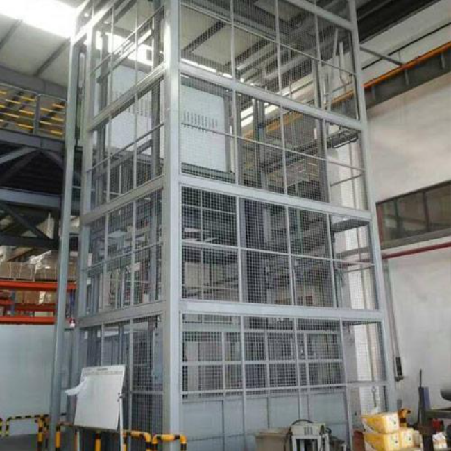 叉河镇导轨式升降平台货梯